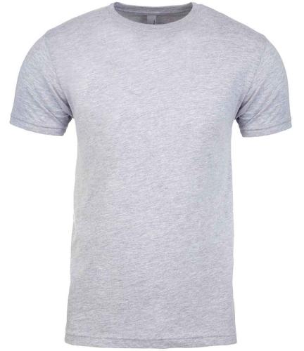 Next Level Apparel Unisex Cotton Crew Neck T-Shirt - HEA - L